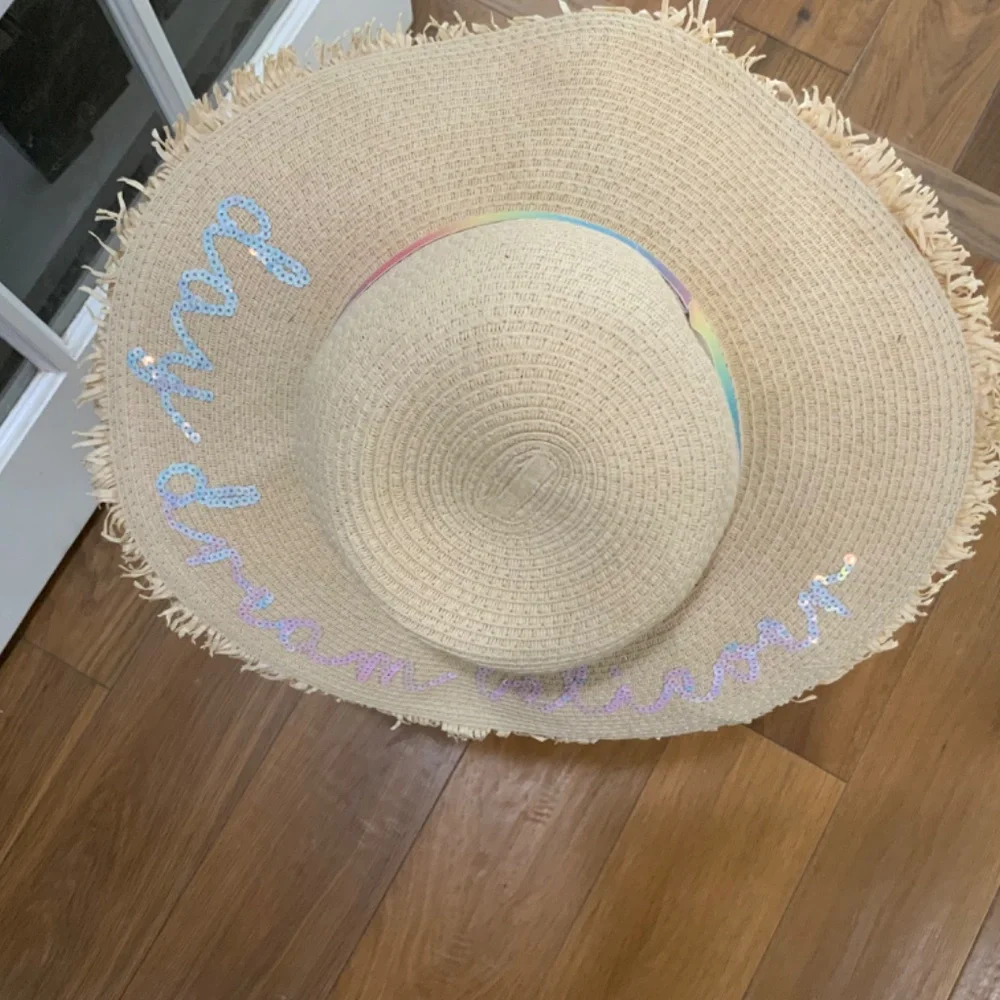 Summer Straw Hat — Day Dream Believer Size 6-14